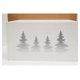 White Christmas Tree Crate 14' x 8 x 10'