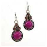 Purple Earrings