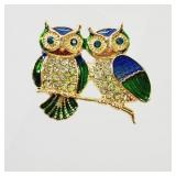 Owl Brooch