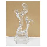 24% Lead Crystal  Bolero Figurine RCR Made Italy