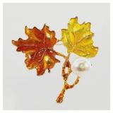 Leaf Brooch