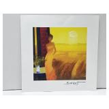 Emille Bellet Print With COA 10 x 10' 2021