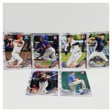 Lot of 6 Baseball cards
