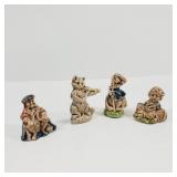 Wade Nursery Rhyme Figurines Red Rose Tea
