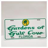 Vintage Souvenir Florida Plastic License Plate