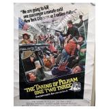1974 Theatre Poster The Taking of Pelham 1,2,3