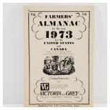 1973 Farmers Almanac