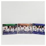 Lot of 3 Checklist Hockey Cards UD