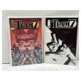 Lot of 2 Comics Team 7 #2 and 4