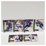 Lot of 6 Parkhurst Hockey Cards