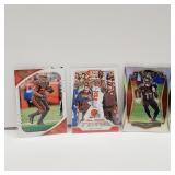 3 Football Cards