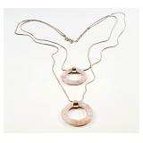 Vintage 1980's Sweater Necklace 27'