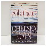 1st Edition Book Evil at Heart by Chelsea Cain