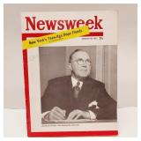 Jan 1951 Newsweek Magazine John Wayne Ad on Back
