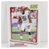 Agbonnia Okoronkwo Rookie Card Football