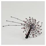 Massive Pink Crystal Hair Clip
