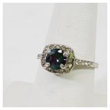 Crystal Ring Size 7.5
