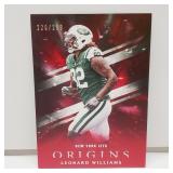 #'d Card 220 of 299 Leonard Williams Football