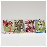 Lot of 4 Football Cards