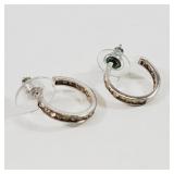 Silver Earrings Stamped 925