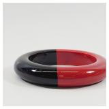 1980's Red and Black Bracelet
