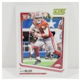 Austin Allen Rookie Card Football