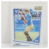 Josh Rosen Rookie Card Football