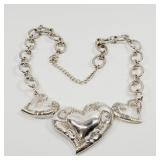 Large Heart Necklace 22'