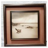 Photographic Print Framed Storm by Moises Levy