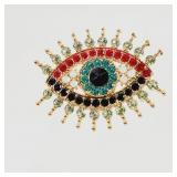 Evil Eye Brooch