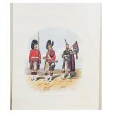Cameron Highlanders R Simkin Print