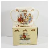 Royal Doulton Bunnykins Double Handled Mug 1984