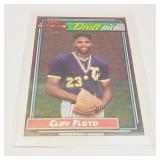1992 Draft Pick Card Cliff Floyd