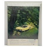 1962 Ford Thunderbird Original Ad 11 x 14'