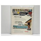 1955 Ford Original Ad 11 x 14'