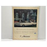 1966 Mercury Original Ad 11 x 14'