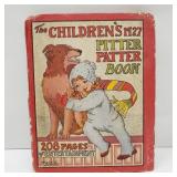 1927 Whitman Children's Pitter Patter Book