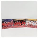 Lot of 3 Checklist Hockey Cards UD