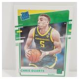 Chris Duarte  Basketball  Rookie Card