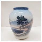 Vintage Royal Copenhagan Vase Made Denmark
