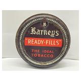 Antique 1931 Tobacco Tin Barney's Ready-Fills