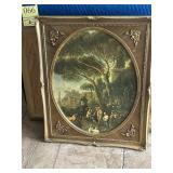 Framed picture 27 inches wide 33 inches high