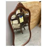 Beveled mirror 26 1/2 inches wide 50 inches high
