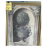 Framed print 28 inches wide 38 inches high
