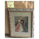 Victorian picture 17 1/2 inches wide 21 1/2