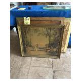 Frame Victorian picture 33" x 27"