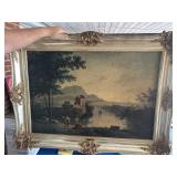Framed picture 46 inches wide 34 inches high