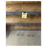 Pair of matching plate holders