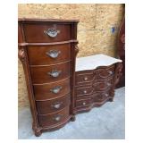 (chess er) 55 inches and 32 inches high marble top