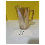 Mid size water/tea picture Indiana glass Jeanette